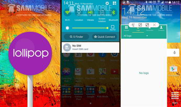 Download n9005xxugbob6 android 5.0 lollipop for galaxy note 3